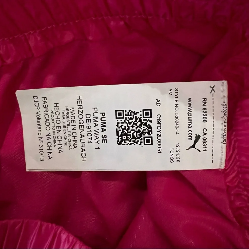 Vibrant Pink Track Pants Puma - Picture 9 of 10